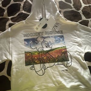 Zara girls Mickey Mouse hoodie